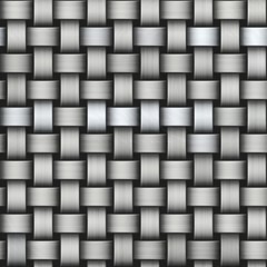 Striped background-silver