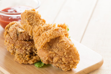 fried crispy chicken