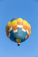 Colorful hot air balloon