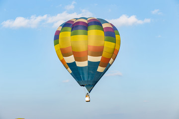 Fototapeta premium Colorful hot air balloon