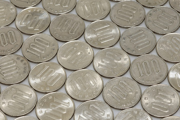 百円コイン　日本の通貨