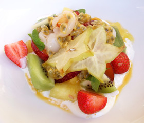 exotischer Obstsalat