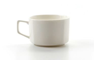 empty cup of coffee or mug