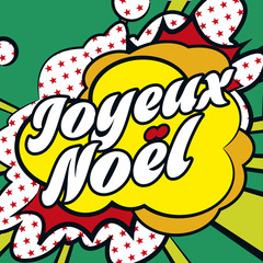 Joyeux Noël 2016 carte popart 2