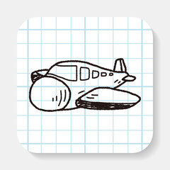 doodle airplane