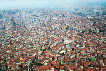 Istanbul view from the top
