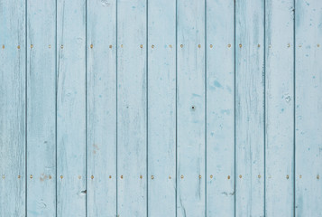 Blaue Bretterwand Farbig Holz Hintergrund