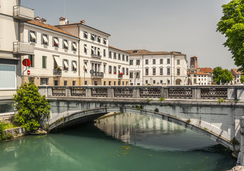 Fototapeta na wymiar Treviso, Italy venetian architecture