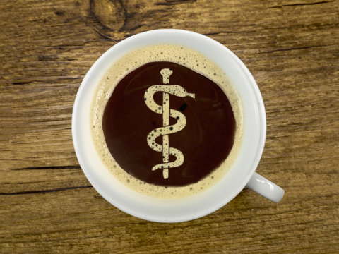 Kaffee verk&uuml;rzt die wartezeit im Wartezimmer