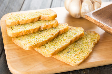 crispy bread garlic