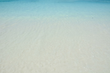 sea on the sand beach