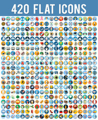 Universal Flat Icons