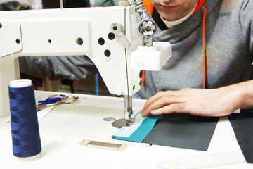 male tailor at work