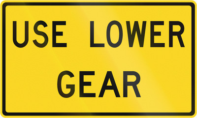 Use Low Gear in Canada
