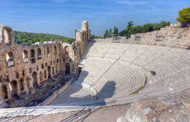 The Odeon of Herodes Atticus, Athens, Greece