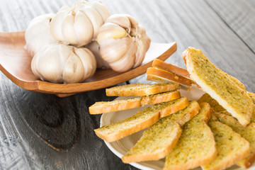 crispy bread garlic