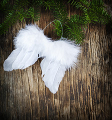 Christmas ornament Angel wings