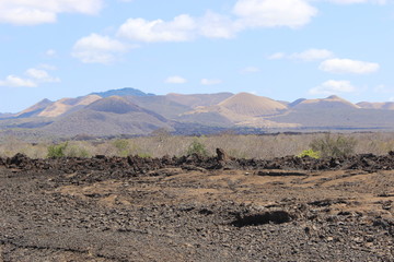 Vulkanlandschaft im Tsavo West Nationalpark © luja_104