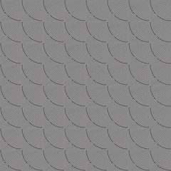 Vector seamless texture. Modern abstract background. Repeating geometric pattern with circles.