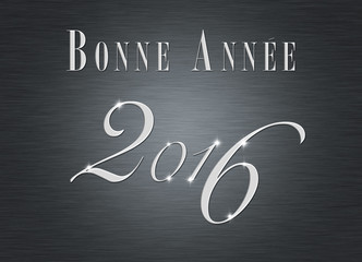 creative new year 2016 design.French typing