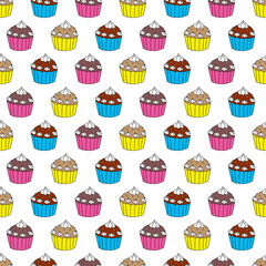 Cupcakes pattern