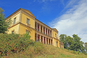 Fototapeta na wymiar Schloss Villa Ludwigshöhe (1852, Rheinland-Pfalz)