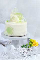 Pear cake with ricotta cheese 