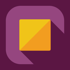 Flat modern design with shadow icon player