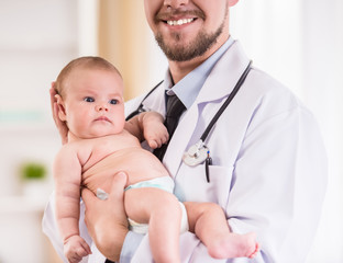 Father and baby