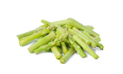 Asparagus isolated on a white background