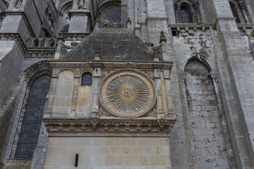 Obraz premium Chartres Cathedral, a world heritage site 