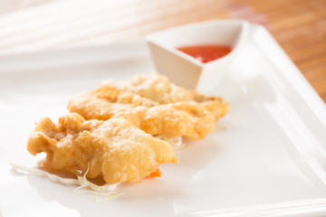 Fried shrimps chinese style
