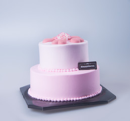 cake or mothers day cake on a background.