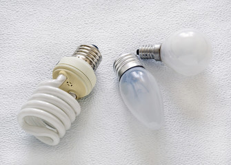 Light, bulbs, close-up