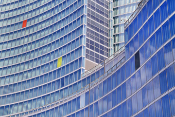 Grattacielo e Finestre Colorate Skyscraper with coloured Windows