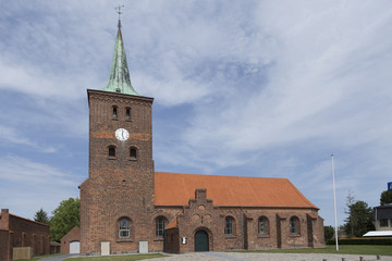 Fototapeta na wymiar Rødby Kirke