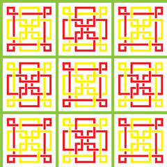 Seamless geometric background. Vector pattern.