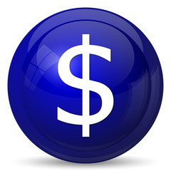 Obraz premium Dollar icon