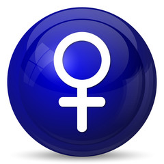 Fototapeta premium Female sign icon