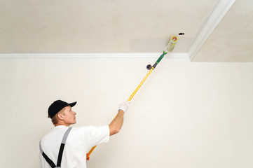 Painting walls and ceilings