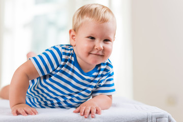 Beautiful smiling cute baby