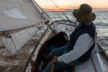Skipper, Captain  Sailing at Rio de la Plata River, Buenos Aires