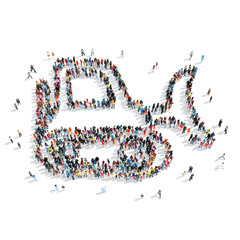 group  people  shape  tractor