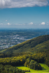 Blick auf Bonn Bad Godesberg vom Siebengebirge