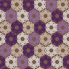 Seamless geometric background. Arabic pattern.