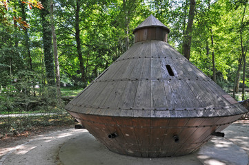 Le macchine di Leonardo, Clos Luce' . Amboise - Loira, Francia