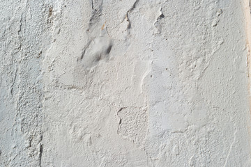 white stucco wall