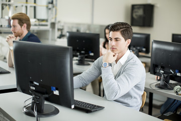 Obraz premium Young people in the classroom