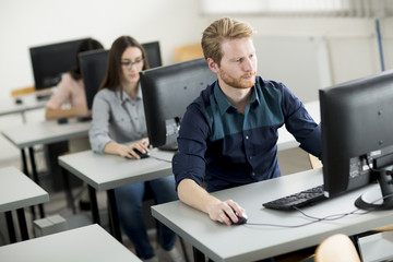 Young people in the classroom