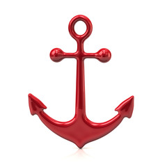 Red anchor icon